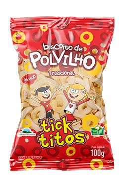 Biscoito de Polvilho - Argolinha 100g.