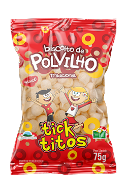 Biscoito de Polvilho - Bolinha 75g.