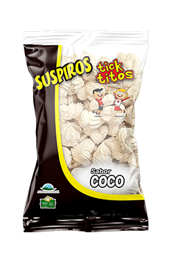 Suspiro Sabor Coco 80g.